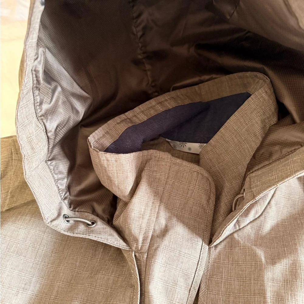 Athleta Taupe Utility Jacket with Hood - Picture 6 of 15